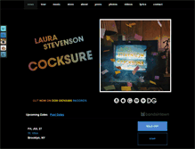Tablet Screenshot of laurastevenson.net